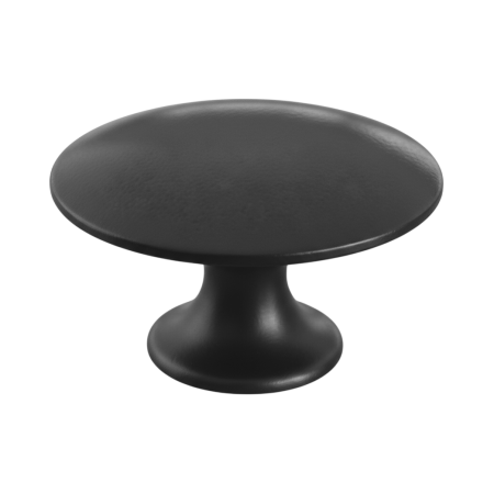 Manere pentru mobila - Buton pentru mobila Britt, finisaj negru cobalt, D:30 mm