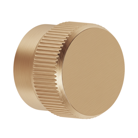 Buton pentru mobila Brooklyn Big, finisaj alama cava periata, D:40 mm [3]