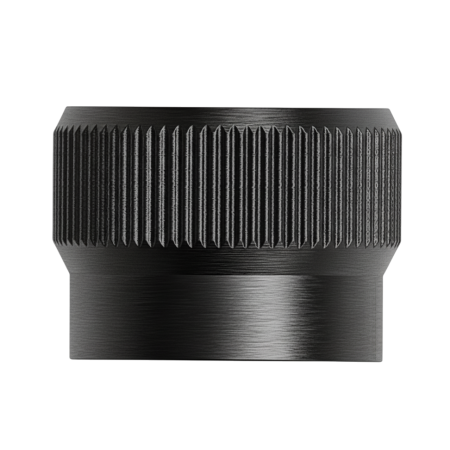 Buton pentru mobila Brooklyn Big, finisaj negru periat, D:40 mm [2]