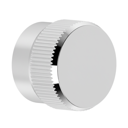 Buton pentru mobila Brooklyn Big, finisaj nichel lucios, D:40 mm [3]
