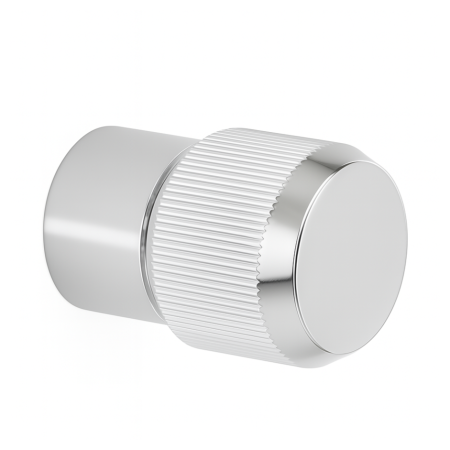 Buton pentru mobila Brooklyn, finisaj nichel lucios, D:20 mm [2]