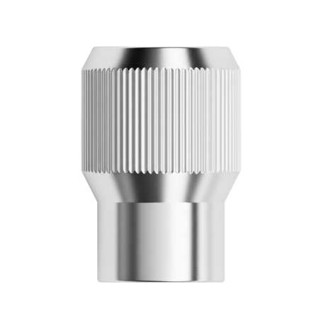 Buton pentru mobila Brooklyn, finisaj nichel lucios, D:20 mm [3]