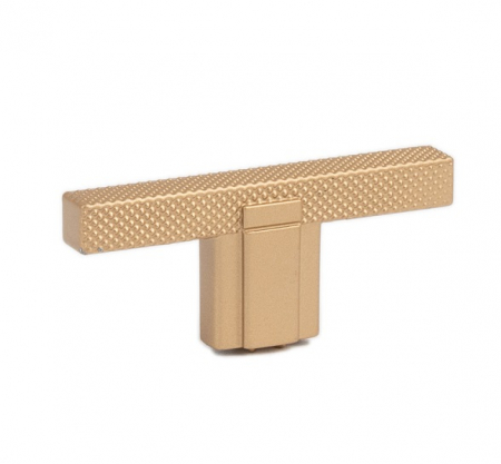 Butoni - Buton pentru mobila Carter Slim, finisaj auriu mat, 12 mm