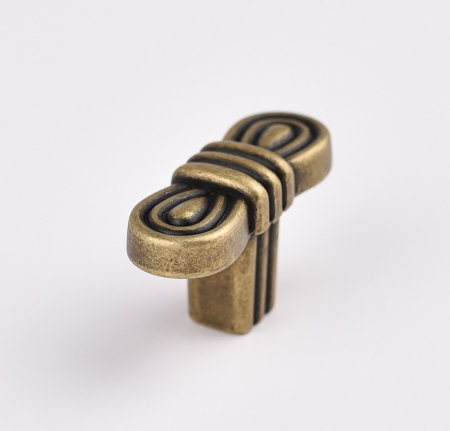 Buton pentru mobila Celia, finisaj alama antichizata CB, 25 mm [2]