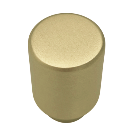 Buton pentru mobila Defne, finisaj alama satin CB, Ø:22 mm [2]