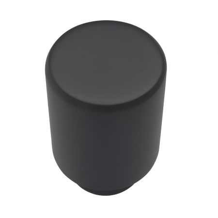Buton pentru mobila Defne, finisaj negru mat CB, Ø:22 mm [2]