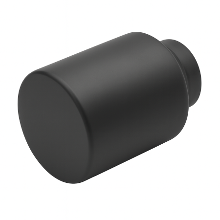 Buton pentru mobila Defne, finisaj negru mat CB, Ø:22 mm [1]