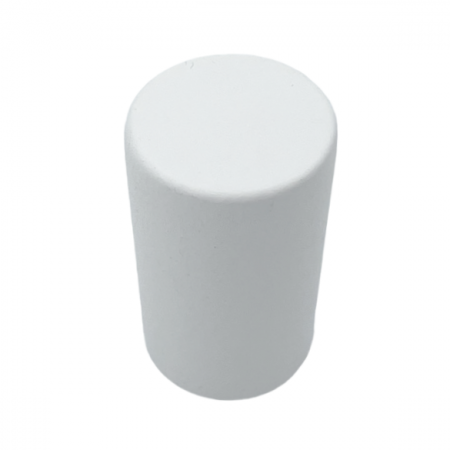 Buton pentru mobila Delgot, finisaj alb, 15x24 mm [2]