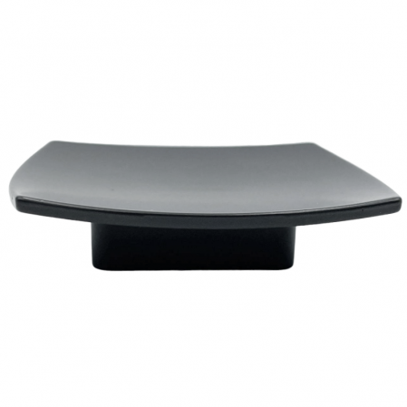 Buton pentru mobila Donau, finisaj negru cobalt, 67x67 mm [1]