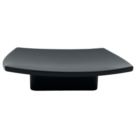 Buton pentru mobila Donau, finisaj negru grafit, 67x67 mm [1]