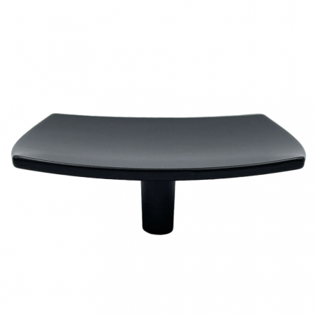 Buton pentru mobila Donau, finisaj negru grafit, 67x67 mm [2]