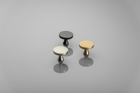 Buton pentru mobila Dune, finisaj negru mat GT, D:33.5 mm [3]