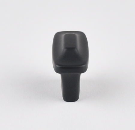 Buton pentru mobila Elias, finisaj negru mat CB, 16 mm [2]
