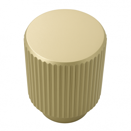 Buton pentru mobila Erol, finisaj alama satin CB, Ø:22 mm [1]