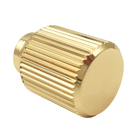 Buton pentru mobila Erol, finisaj aur lacuit CB, Ø:22 mm [2]