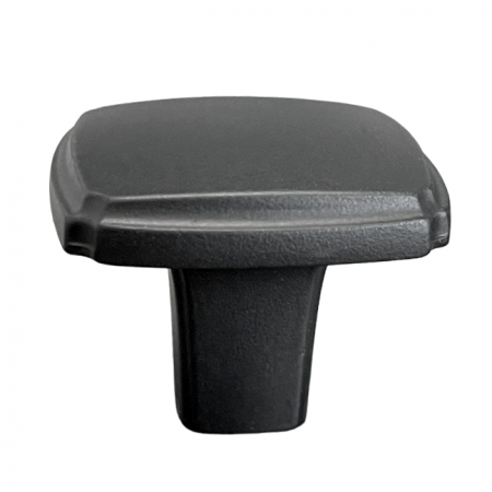 Buton pentru mobila Ferdi, finisaj negru mat CB, 34X34 mm [1]