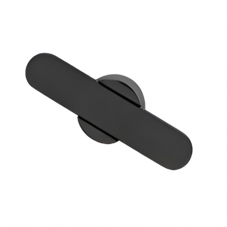Buton pentru mobila Fusion, finisaj negru mat, 58x31.5 mm [1]