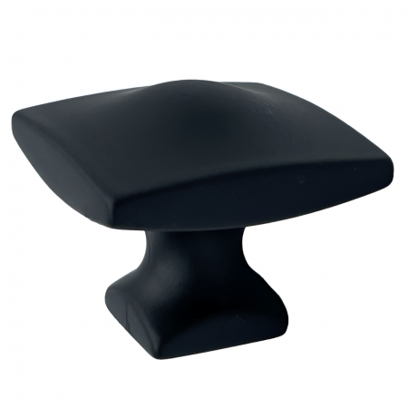 Buton pentru mobila Gao, finisaj negru mat, 25x25 mm [1]