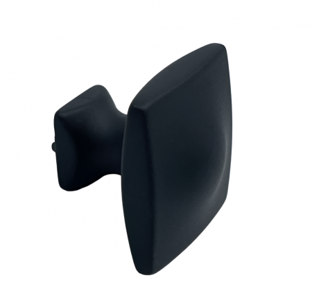Buton pentru mobila Gao, finisaj negru mat, 25x25 mm [2]