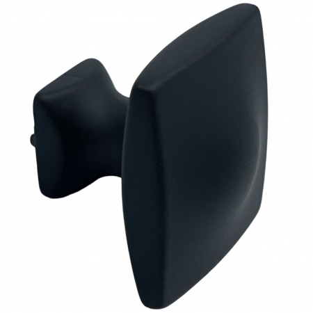 Buton pentru mobila Gao, finisaj negru mat, 30x30 mm [2]