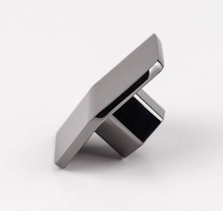 Buton pentru mobila Hexagon, finisaj antracit CB, 16 mm [2]