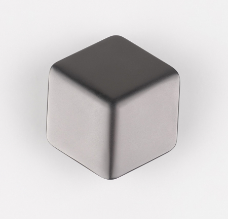 Buton pentru mobila Hexagon, finisaj negru gun metal CB, 16 mm [1]