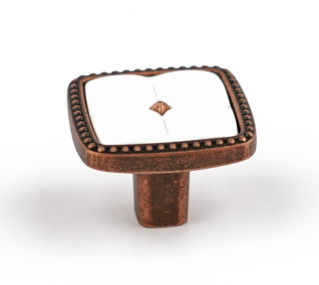 Butoni - Buton pentru mobila Kali, finisaj cupru antichizat CB, 23 mm