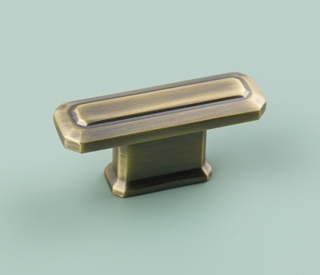 Buton pentru mobila King, finisaj alama antichizata periata CB, 16 mm [4]
