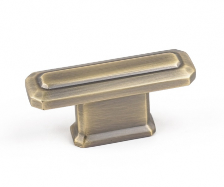 Butoni - Buton pentru mobila King, finisaj alama antichizata periata CB, 16 mm