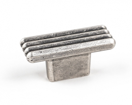 Butoni - Buton pentru mobila Leco, finisaj argint antichizat CB, 16 mm