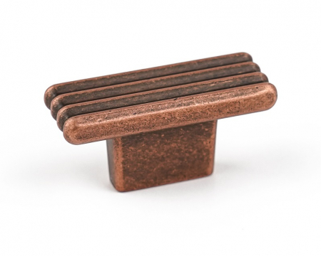 Butoni - Buton pentru mobila Leco, finisaj cupru antichizat CB, 16 mm
