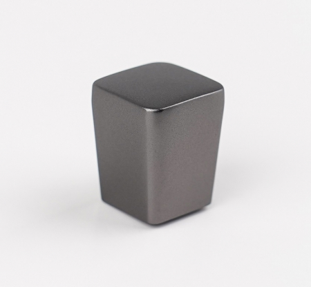 Buton pentru mobila Leta, finisaj negru gun metal CB, 25 mm [2]