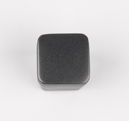 Buton pentru mobila Leta, finisaj negru gun metal CB, 25 mm [1]