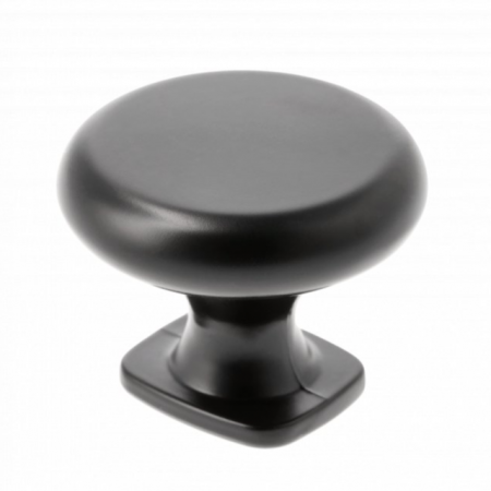 Butoni - Buton pentru mobila Lorena, finisaj negru mat GT, D:33 mm