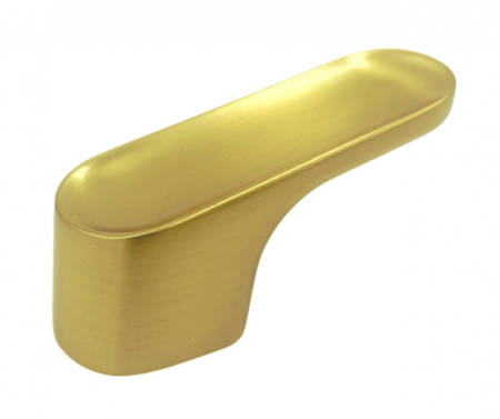 Manere si butoni - Buton pentru mobila Luv, finisaj alama, L 51.2 mm