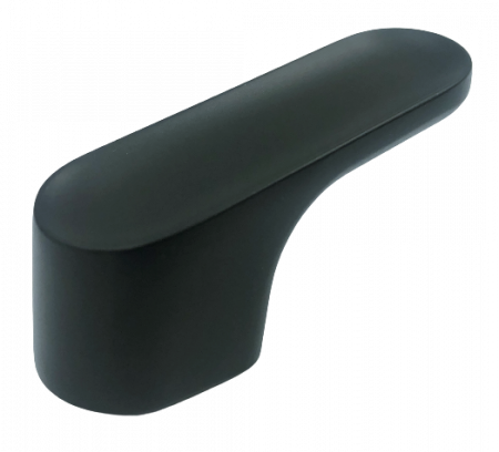 Buton pentru mobila Luv, finisaj negru mat, L 51.2 mm [1]