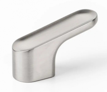 Manere si butoni - Buton pentru mobila Luv, finisaj nichel periat, L 51.2 mm