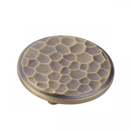 Butoni - Buton pentru mobila Melis, finisaj alama antichizata periata CB, 16 mm