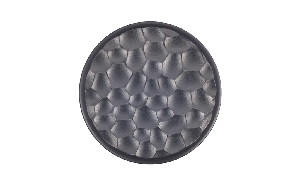 Buton pentru mobila Melis, finisaj negru gun metal CB, 16 mm [1]