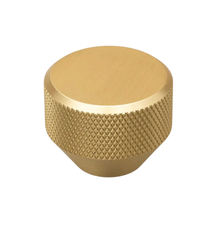 Butoni - Buton pentru mobila Mesh, finisaj auriu periat anodizat, D:26 mm