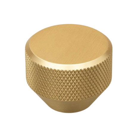 Butoni - Buton pentru mobila Mesh, finisaj auriu periat anodizat, D:36 mm