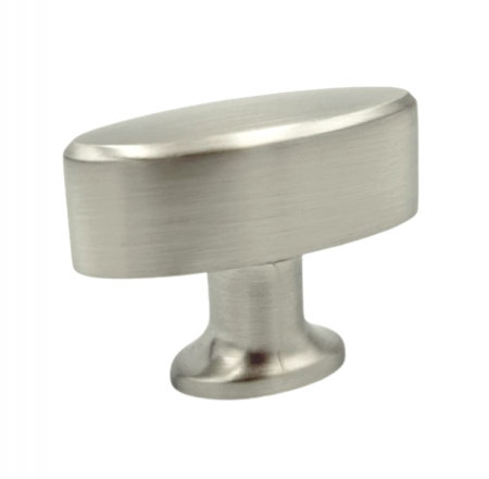 Butoni - Buton pentru mobila Nadir, finisaj nichel periat, 37x28 mm