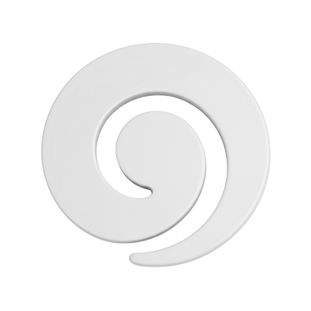 Buton pentru mobila Nemesio, finisaj alb, D:40 mm [1]