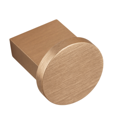 Butoni - Buton pentru mobila Nexx, finisaj alama cava periata, D:25 mm