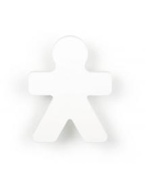 Pentru copii - Buton pentru mobila Ninot, finisaj alb mat