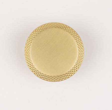 Buton pentru mobila Nola, finisaj alama satin CB, Ø:45 mm [1]