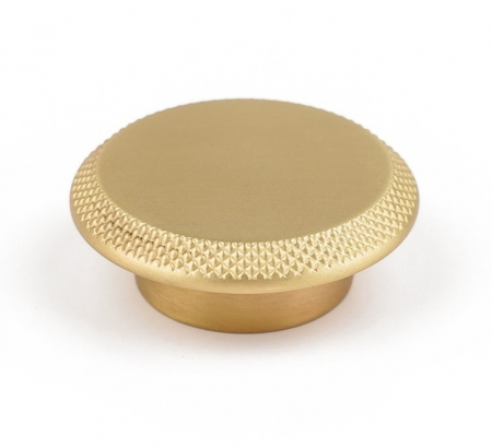 Butoni - Buton pentru mobila Nola, finisaj alama satin CB, Ø:60 mm