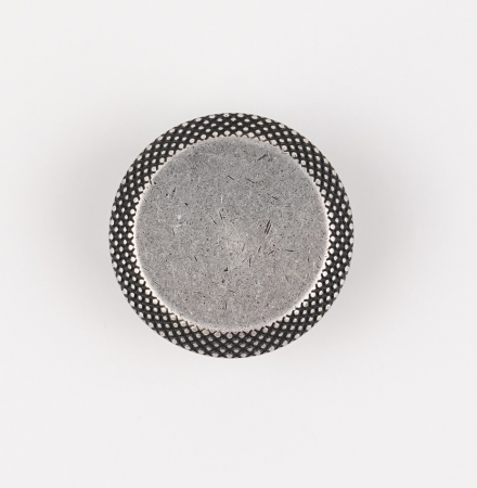 Buton pentru mobila Nola, finisaj argint antichizat CB, Ø:45 mm [1]
