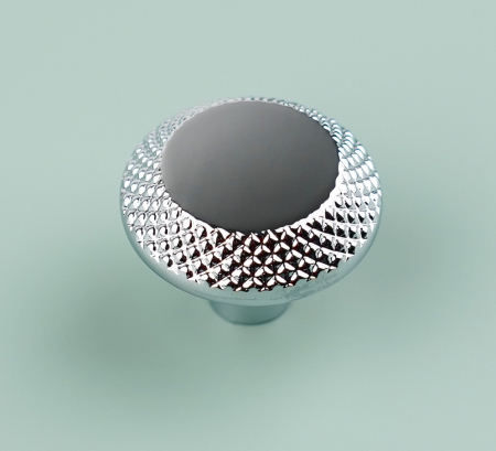 Buton pentru mobila Nola, finisaj crom lucios CB, Ø:30 mm [4]