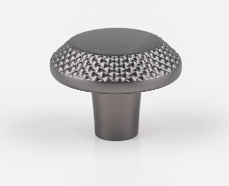 Buton pentru mobila Nola, finisaj negru gun metal CB, Ø:30 mm [3]